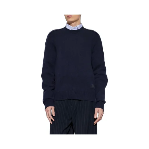 Burberry Ekd Jacquard Knitted Crewneck Jumper