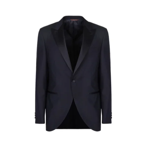 Canali Satin Lapel Two-Piece Suit
