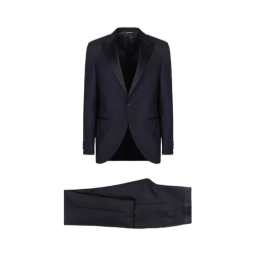 Canali Satin Lapel Two-Piece Suit