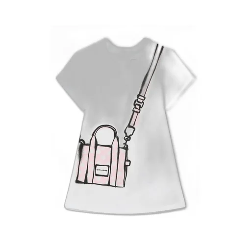 The Marc Jacobs Kids Logo-Printed Crewneck Dress