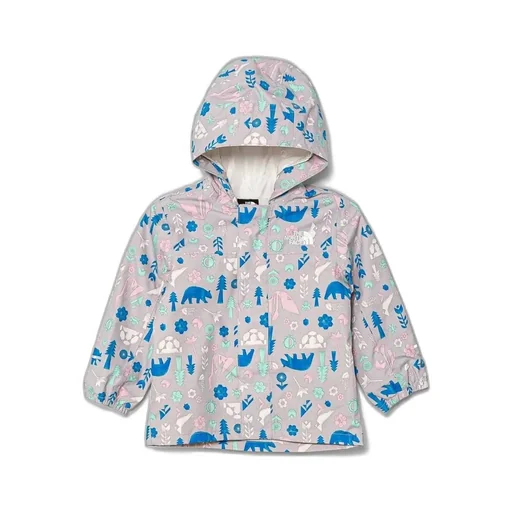 The North Face Kids Patterned Hooded Jacket