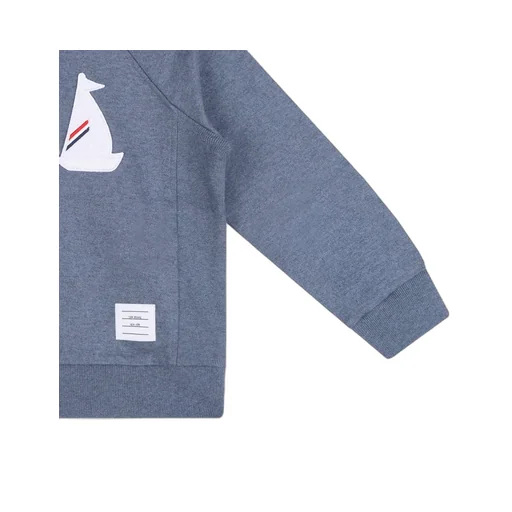Thom Browne Kids Sailboat Sweatshirt