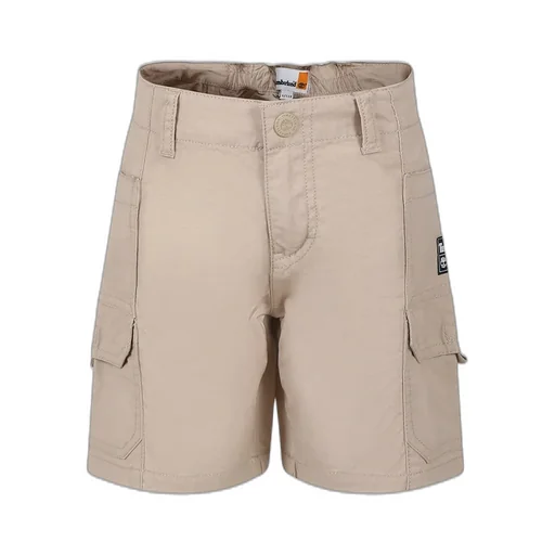 Timberland Kids Logo-Patch Cargo Shorts