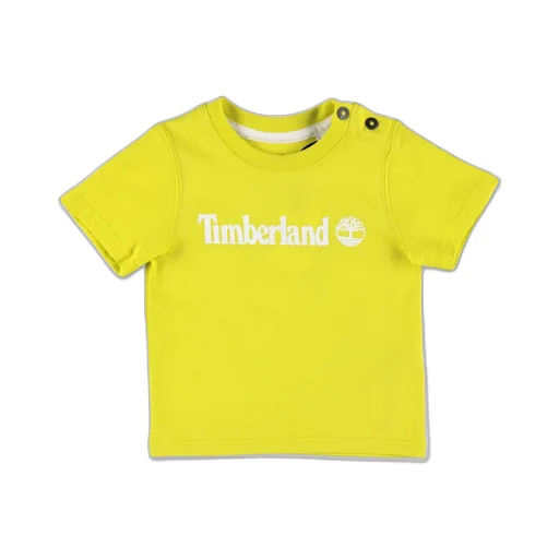 Timberland Kids Logo Printed Crewneck T-Shirt
