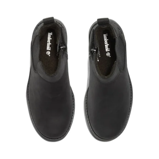 Timberland Kids Courma Logo Debossed Chelsea Boots