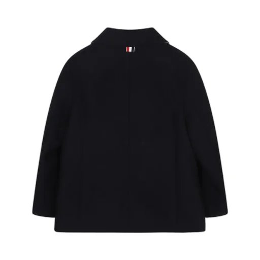Thom Browne Kids Double-Breasted Coat