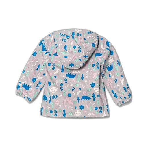 The North Face Kids Patterned Hooded Jacket