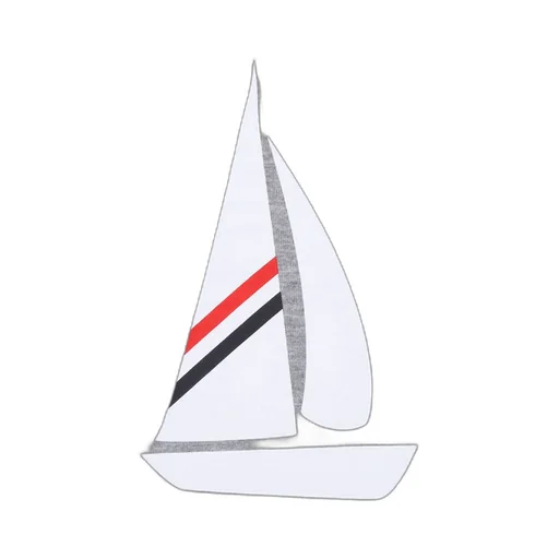 Thom Browne Kids Sailboat Graphic T-Shirt