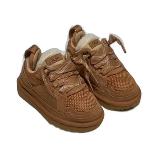 Ugg Kids Lowmel Lace-Up Sneakers