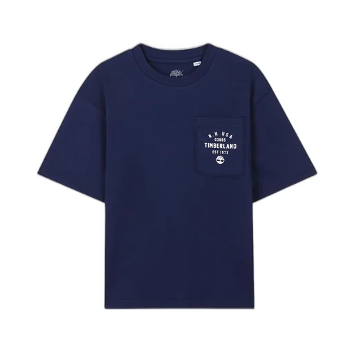Timberland Kids Pocket-Detail Crewneck T-Shirt