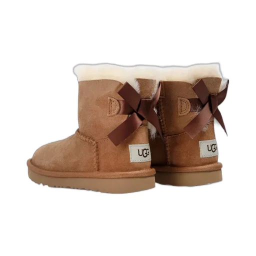 Ugg Kids Bailey Bow Ii Round Toe Boots