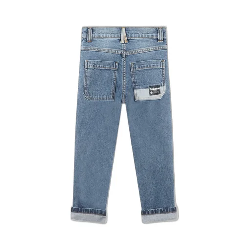 Timberland Kids Logo-Patch Denim Jeans