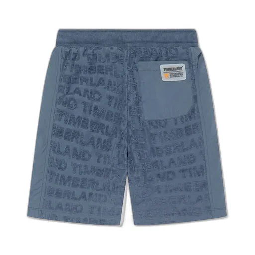 Timberland Kids Terry Jacquard Bermuda Shorts