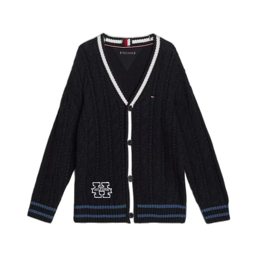 Tommy Hilfiger Junior Logo Patch Cardigan