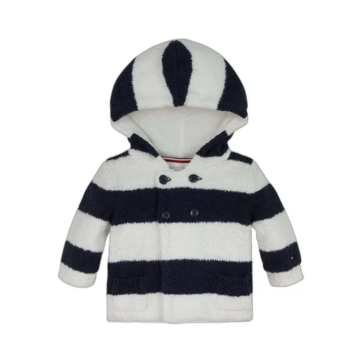Tommy Hilfiger Junior Shearling Striped Hoodie