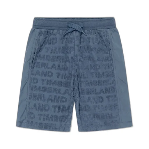 Timberland Kids Terry Jacquard Bermuda Shorts
