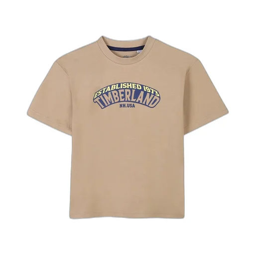 Timberland Kids 3D Print Short-Sleeved T-Shirt