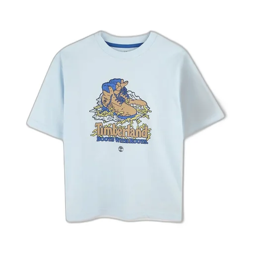 Timberland Kids Short-Sleeved Crewneck T-Shirt