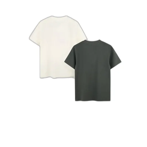 Timberland Kids Pack Of Two Crewneck Printed T-Shirts