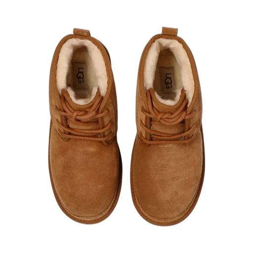 Ugg Kids Neumel Ii Round Toe Lace-Up Boots