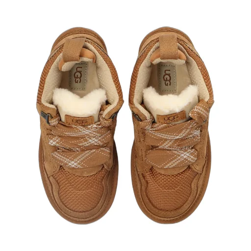 Ugg Kids Lowmel Lace-Up Sneakers
