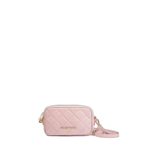Valentino Kids Ocarina Logo Lettering Quilted Crossbody Bag