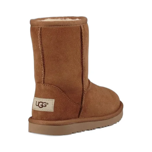 Ugg Kids Round Toe Ankle Boots