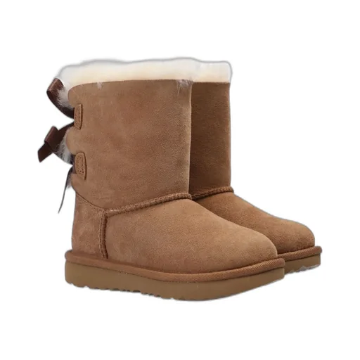Ugg Kids Bailey Bow Ii Round Toe Boots