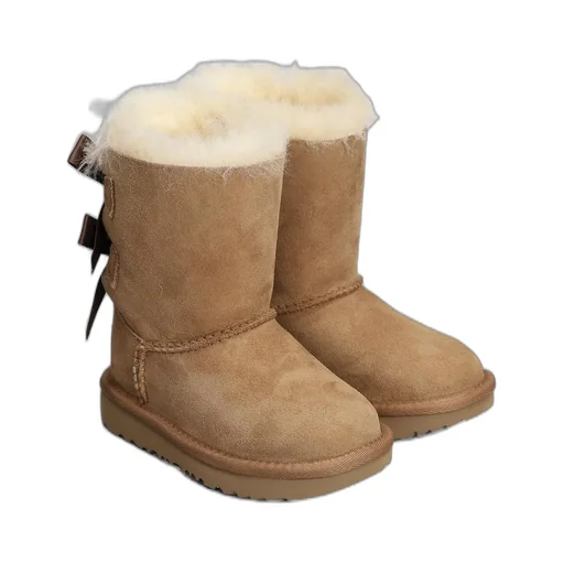 Ugg Kids Bailey Bow Ii Round Toe Boots
