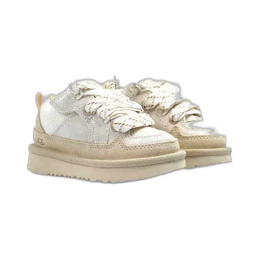 Ugg Kids Lo Lowmel Lace-Up Sneakers