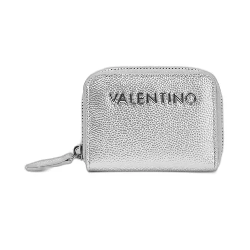 Valentino Kids Divina Logo Lettering Zipped Wallet
