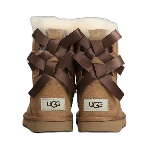Ugg Kids Bailey Bow Ii Round Toe Boots