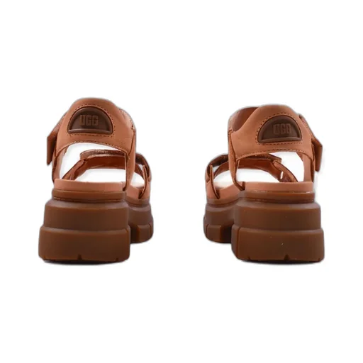Ugg Kids Ashton Logo Embossed Ankle Strap Sandals