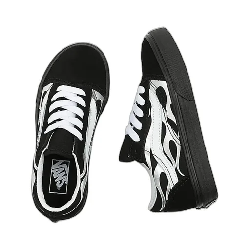 Vans Kids Flame Print Old Skool Sneakers
