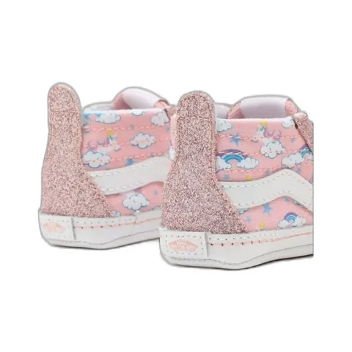 Vans Kids Glitter Velcro Sneakers