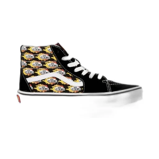 Vans Kids Flame Logo High-Top Sneakers