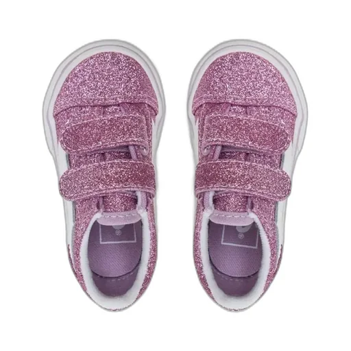 Vans Kids Glitter Velcro Sneakers