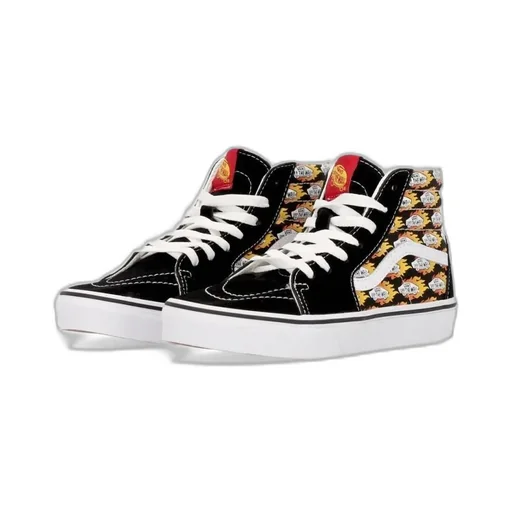 Vans Kids Flame Logo High-Top Sneakers