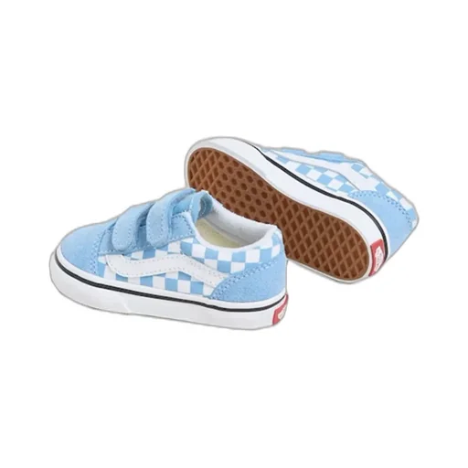 Vans Kids Checkerboard Velcro Sneakers