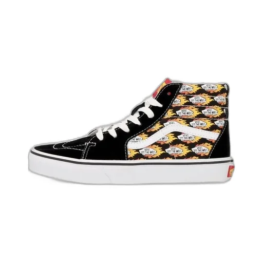 Vans Kids Flame Logo High-Top Sneakers