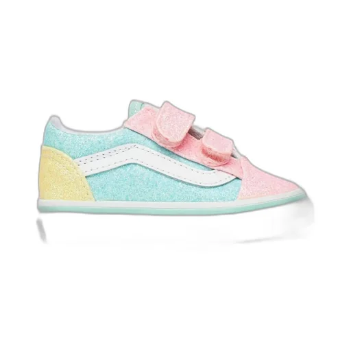 Vans Kids Glitter Velcro Sneakers
