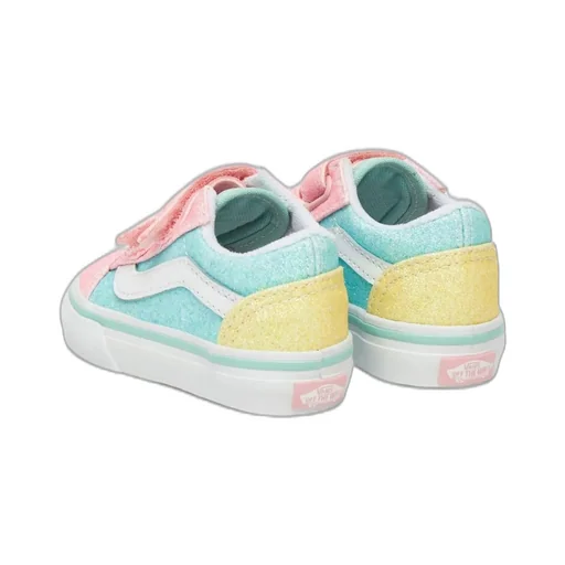 Vans Kids Glitter Velcro Sneakers