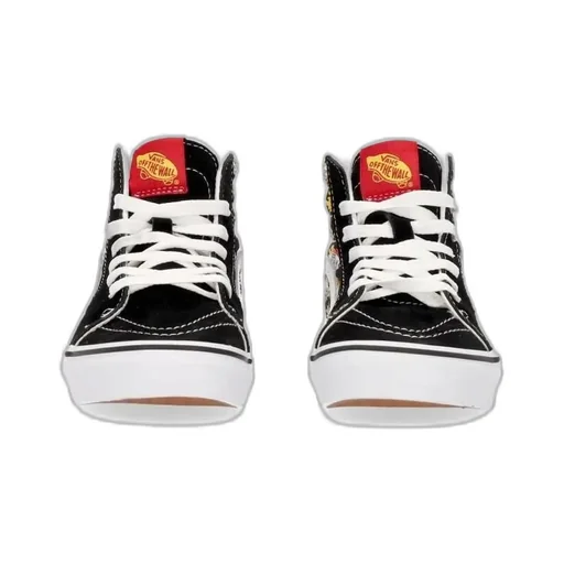 Vans Kids Flame Logo High-Top Sneakers