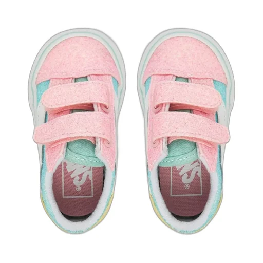 Vans Kids Glitter Velcro Sneakers