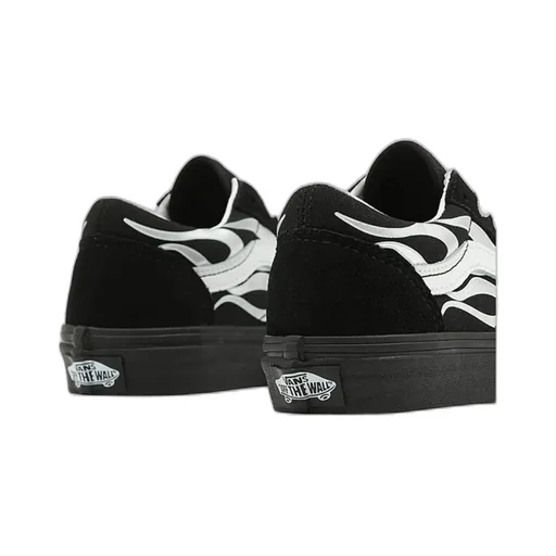 Vans Kids Flame Print Old Skool Sneakers