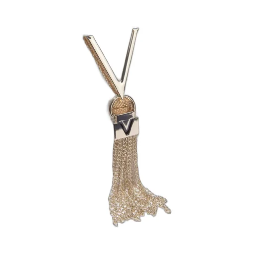 Valentino Kids Logo Plaque Fringed Crossbody Bag
