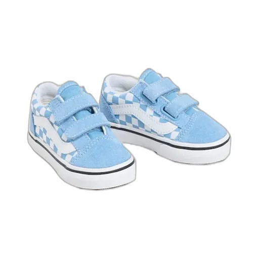 Vans Kids Checkerboard Velcro Sneakers