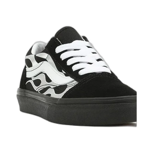 Vans Kids Flame Print Old Skool Sneakers