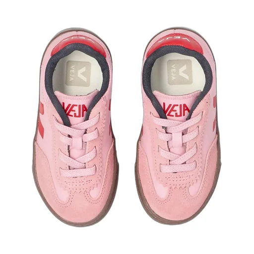 Veja Kids Volley Elastic Lace-Up Sneakers