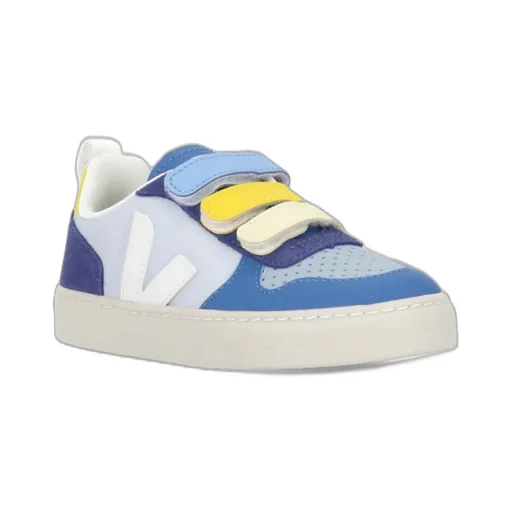 Veja Kids V-10 Logo Patch Sneakers